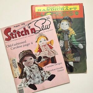 3/$15 SET Vintage Sewing Crafting Magazines 1975 & 1976